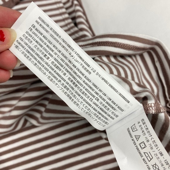 NWT Abercrombie Fitch Women's XL Sleeveless Polo Top Brown Collared Tank - Picture 12 of 12